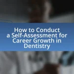 How to Conduct a Self-Assessment for Career Growth in Dentistry