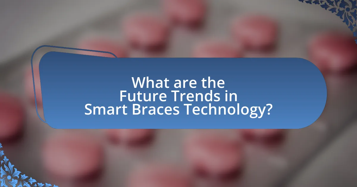 What are the Future Trends in Smart Braces Technology?